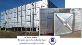 Canton Steel Fabricators Ltd - STEEL WATER TANK PANELS IN KENYA  