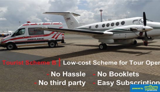 AMREF Flying Doctors - Comprehensive AMREF Tourist Scheme B Cover- As You Tour East Africa.
