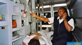 AMREF Flying Doctors - Well-fitted ambulances for patients life support 