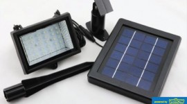 Lighting Solutions Ltd - solar-powered floodlight to illuminate outdoor areas.