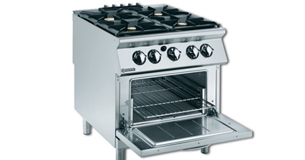 Sheffield Steel Systems Ltd - Cook faster, easily and safely with 4 Burner Gas Cooker with Gas Oven (700 series)
