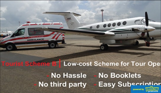 AMREF Flying Doctors - A Low Cost Evacuation cover designed for Tour & Safari Operators