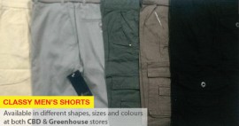 Lord's Limited - Shop selling classy men’s shorts in Nairobi, Kenya