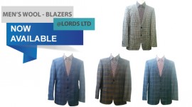 Lord's Limited - Men's Wool-Blazers