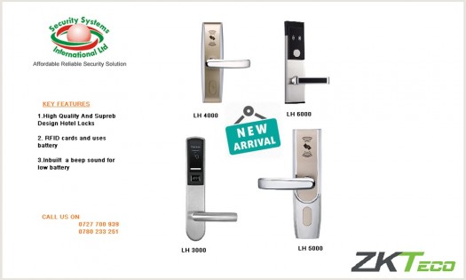 Security Systems International Ltd - ZKTeco Hotel Locks Installers in Kenya