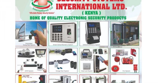 Security Systems International Ltd - SECURITY PRODUCTS CONSULTANTS IN KENYA