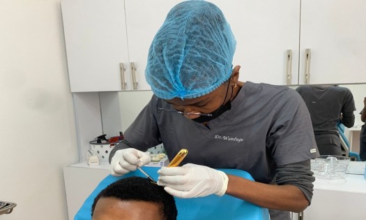 Dr Wambugu N Mariangela - Consultant Ophthalmologist, Hair Transplant Surgeon, Aesthetics Physician, Allergan Certified Botox Injector, and Medical Aesthetics Injector - HAIR TRANSPLANT KILIMANI, NAIROBI, KENYA